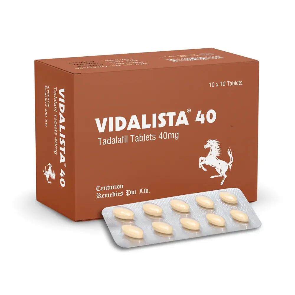 Vidalista 40mg – 1 strip image